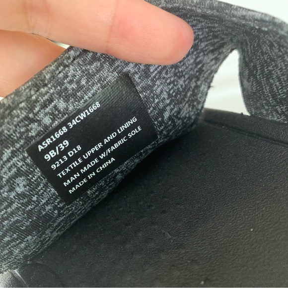 Copper Fit Women's Summit Black Platform Sandals Size US 9 B - Picture 7 of 9